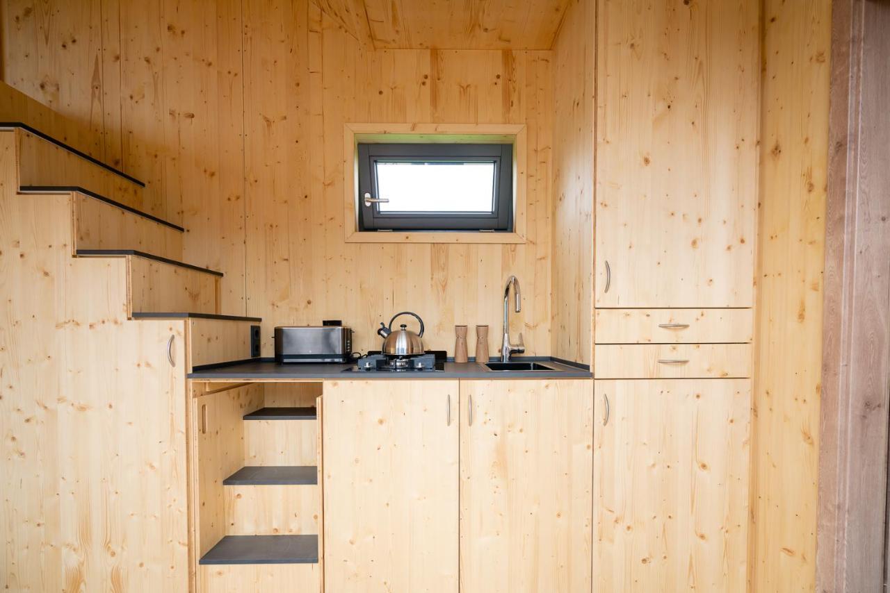 קרוליננזיל Tiny House Nature 9 Zur Kuhweide - Green Tiny Village Harlesiel מראה חיצוני תמונה