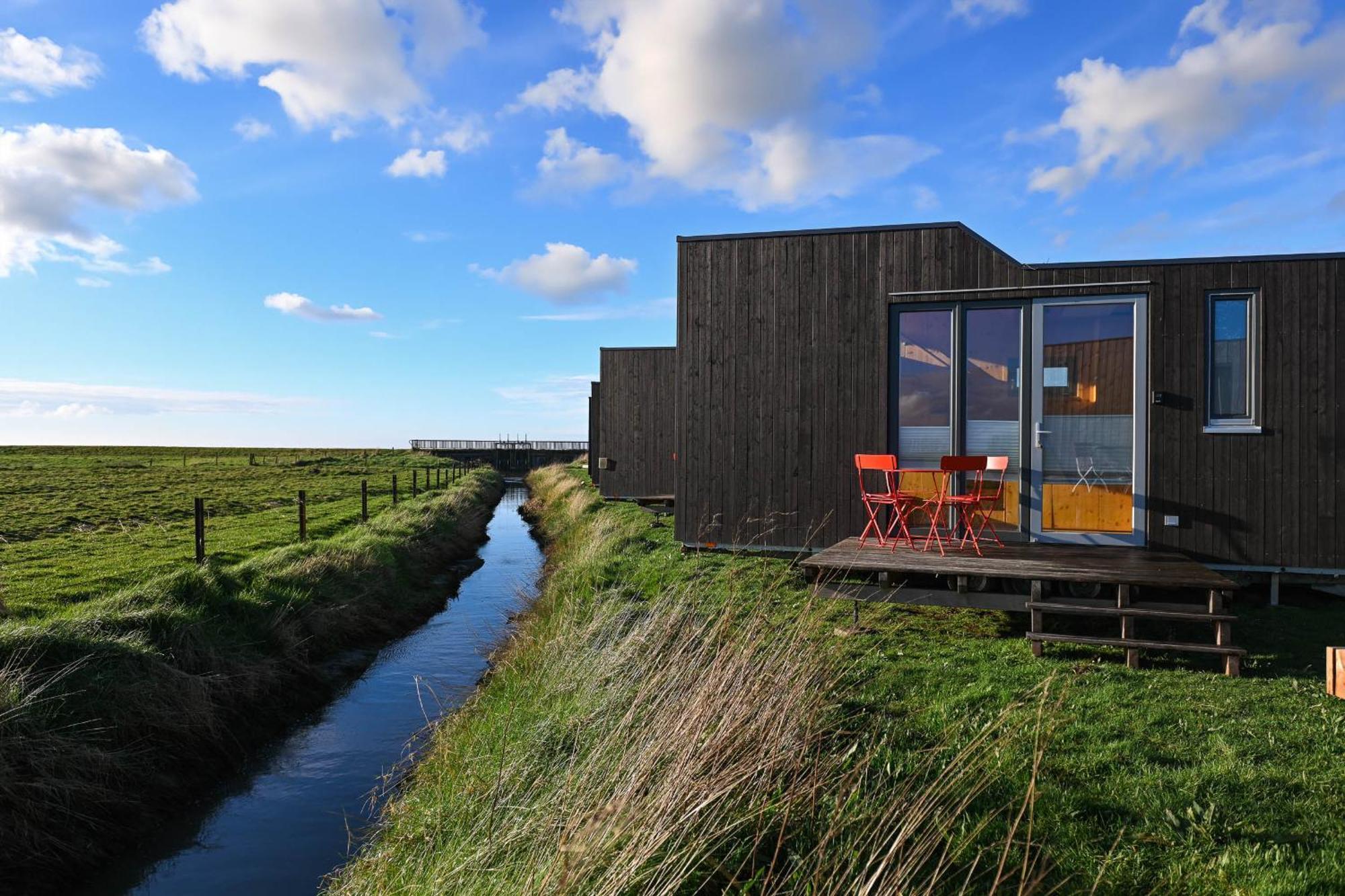 קרוליננזיל Tiny House Nature 9 Zur Kuhweide - Green Tiny Village Harlesiel מראה חיצוני תמונה