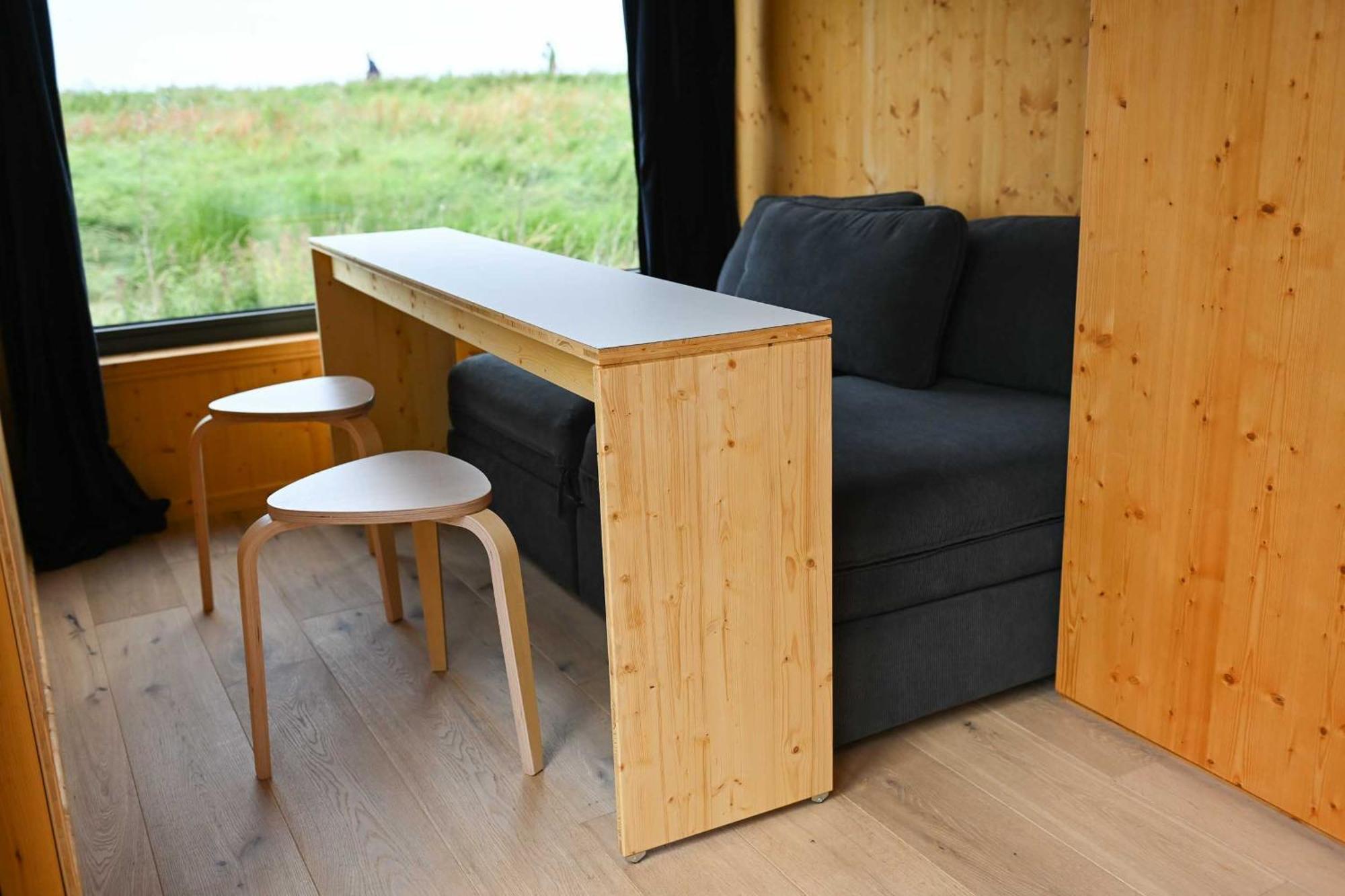 קרוליננזיל Tiny House Nature 9 Zur Kuhweide - Green Tiny Village Harlesiel מראה חיצוני תמונה